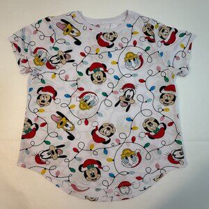 DISNEY CHRISTMAS WOMEN'S T-SHIRT SHORT SLEEVE 3XL (21)